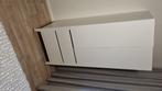 Kledingkast, Huis en Inrichting, Ophalen, Gebruikt, 100 tot 150 cm, Modern wit