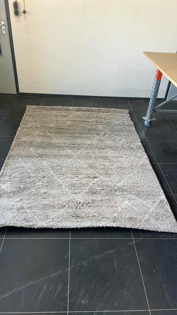 Berber vloerkleed - grijs/roest/wit - 160x230 - rechth - #2 beschikbaar voor biedingen