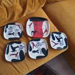 Set van 5 design borden. Thomas Buxó. Jaren 60., Ophalen of Verzenden