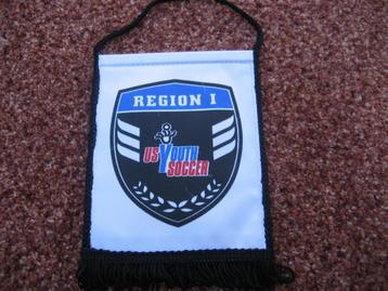  Voetbal/ vaantje region I us youth soccer/america/ 11-15cm beschikbaar voor biedingen