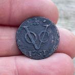 Voc duit Holland 1751 - bodemvondsten - munt voc - duitje, Postzegels en Munten, Munten | Nederland, Ophalen of Verzenden, Vóór koninkrijk