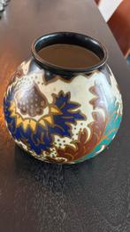 Handgeschilderde Aardewerk Vaas, Antiek en Kunst, Antiek | Vazen, Ophalen