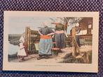 Antieke ansichtkaart. Volendamsche melkvrouwen.1922., Verzamelen, Ansichtkaarten | Themakaarten, Ophalen of Verzenden, 1920 tot 1940