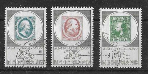 Nederland NVPH 886-888 gestempeld, Postzegels en Munten, Postzegels | Nederland, Gestempeld, Ophalen of Verzenden