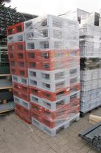zware kunststof pallets  80x60x16cm 24 stuks, Ophalen, Gebruikt