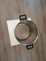 Grote RVS Kookpan - 10 Liter, Gebruikt, Rvs, Keramische plaat, Ophalen