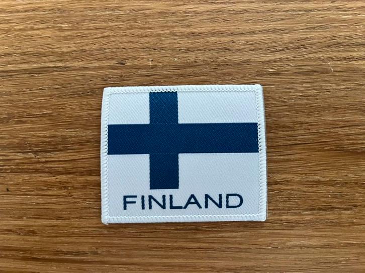 Finland Flag Patch, Diversen, Vlaggen en Wimpels, Nieuw, Ophalen of Verzenden