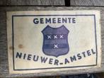Nieuwer-Amstel, gemeente, Ophalen of Verzenden, Nederland