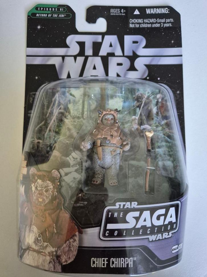 Star Wars TSC 039 Chief Chirpa Ewok Leader, Verzamelen, Star Wars, Nieuw, Actiefiguurtje, Ophalen of Verzenden