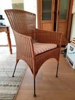 Eetkamerstoelen, 6 stuks, elegant, rotan, erg goede staat!, Huis en Inrichting, Bruin, Zo goed als nieuw, Ophalen