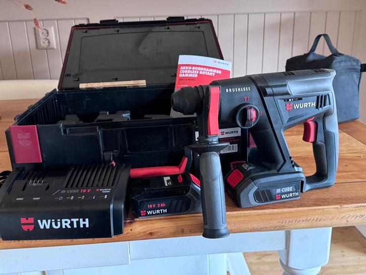 Wurth ABH 18 Compact Accu Boorhamer, Doe-het-zelf en Verbouw, Gereedschap | Boormachines, Nieuw, Boor- en/of Breekhamer, Minder dan 400 watt