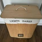 Wasmand met 2 vakken, Ophalen of Verzenden, Gebruikt, Beige, Overige typen