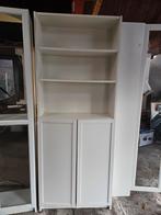 Witte kast met deuren en planken Billy Ikea, Ophalen, Overige materialen, Gebruikt, Met deur(en)