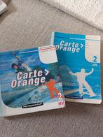 Carte Orange, 2 HV tekstboek + werkboek, Boeken, Schoolboeken, Ophalen of Verzenden, Overige niveaus, Frans