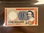 Hugo de Groot - Invulserie ZZZ !! - Plomp PL45d2, Postzegels en Munten, Bankbiljetten | Nederland, Ophalen of Verzenden, 10 gulden