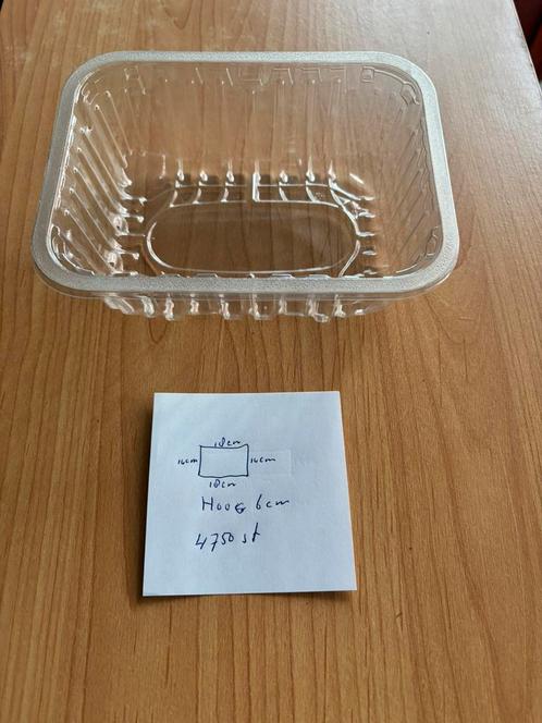 Partij transparante bakjes, Huis en Inrichting, Keuken | Tupperware, Nieuw, Bak of Kom, Ophalen