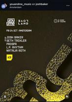 Josh Baker You&me x Loveland - ADE ticket, Tickets en Kaartjes, Eén persoon, Oktober