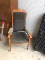 Stoel, fauteuil, zetel, oma opa stoel, vintage, relaxstoel, Antiek en Kunst, Ophalen of Verzenden
