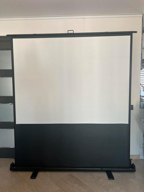 Celexon vloer projectiescherm max. 86 inch NIEUWSTAAT, Audio, Tv en Foto, Projectieschermen, Zo goed als nieuw, Ophalen
