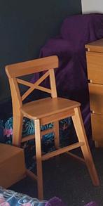 IKEA INGOLF kinderstoel, Kinderen en Baby's, Kinderstoelen, Ophalen, Zo goed als nieuw, Meegroeistoel