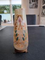 Antieke handgeschilderd art deco vaasje. 19 centimeter hoog, Antiek en Kunst, Antiek | Vazen, Ophalen of Verzenden