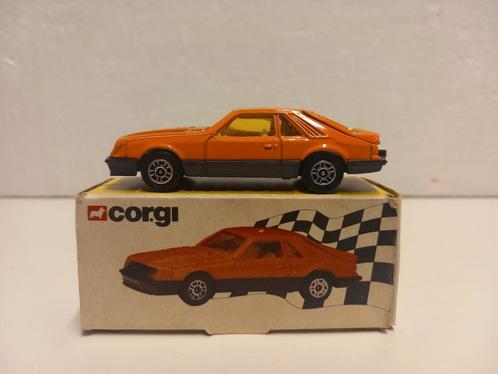 Corgi Toys junior Ford Mustang orange 3INCH, Hobby en Vrije tijd, Modelauto's | 1:87, Zo goed als nieuw, Auto, Corgi, Ophalen of Verzenden