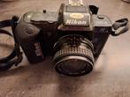 Nikon F-401 met Tokina 24mm lens, Ophalen of Verzenden, Gebruikt, Spiegelreflex, Nikon