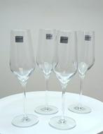🍀4 Vivo Champagne Glazen - Nieuw., Glas of Glazen, Ophalen of Verzenden, Effen, Glas