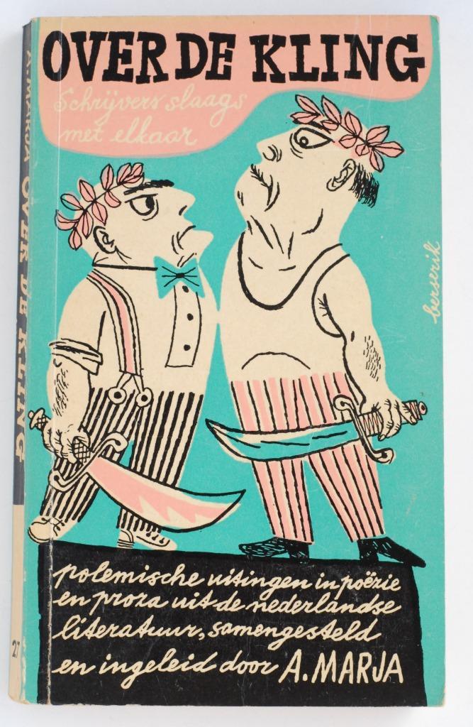 Over de kling - Schrijvers slaags met elkaar (1956), Boeken, Literatuur, Gelezen, Nederland, Verzenden