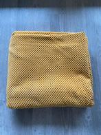 Okergeel fleece plaid, Ophalen of Verzenden, Zo goed als nieuw