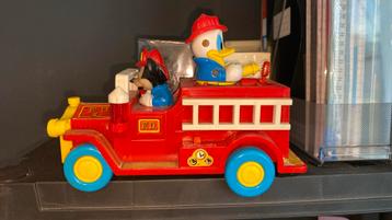Donald en Mickey brandweerauto uit 1980