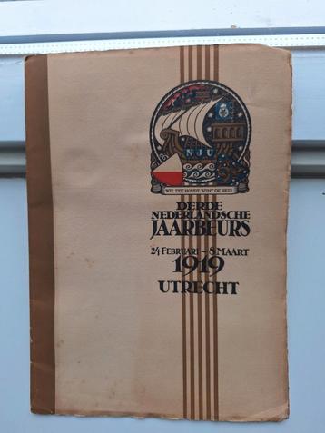 Jaarbeurs Utrecht 1919 beschikbaar voor biedingen