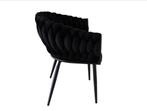 A&B DESIGN Wave chair Black Set van 2, Huis en Inrichting, Stoelen, Nieuw, Ophalen of Verzenden, Metaal, Zwart