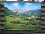 Scenery voor modelspoorbaan H0– Achtergrond – Berglandschap., Overige merken, Natuur, Gelijkstroom of Wisselstroom, Ophalen of Verzenden