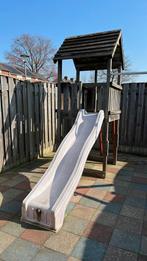 Klimtoren met Glijbaan, Ophalen, Gebruikt, Glijbaan
