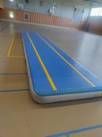 Airtrack 10x2x0,2, Sport en Fitness, Turnen, Zo goed als nieuw, Blauw, Materiaal, Kindermaat 122 t/m 140
