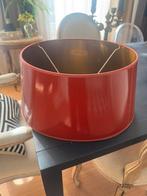 Lampenkap lak lakkap rood shade kap lamp, Ophalen of Verzenden, Zo goed als nieuw, Rond, 25 tot 50 cm