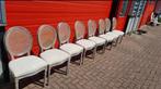 Eetkamerstoelen Prachtige vida XL stoelen set van 8 stoelen, Ophalen, Zo goed als nieuw, Vijf, Zes of meer stoelen