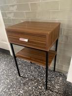 Vintage Deens retro nachtkastje / bijzettafel, Ophalen, Zo goed als nieuw, Minder dan 45 cm