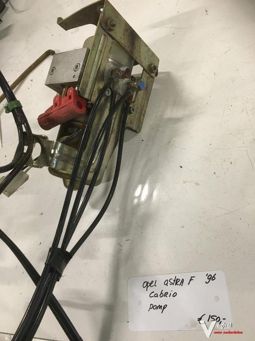 Opel Astra F 1996 Cabriodak Pomp / Motor, Auto-onderdelen, Elektronica en Kabels, Gebruikt, Ophalen of Verzenden