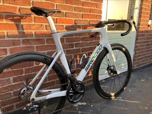 Sirocco SR Aero *Ultegra di2* powermeter - maat 56, Fietsen en Brommers, Fietsen | Racefietsen, Zo goed als nieuw, Overige merken
