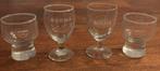 Bokma jenever glaasjes, Ophalen of Verzenden, Zo goed als nieuw, Borrel- of Shotglas
