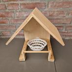 Handgemaakt Vogelhuisje met Nestmandje - Nieuw, Tuin en Terras, Vogelhuisjes en Vogelbaden, Ophalen of Verzenden, Zo goed als nieuw