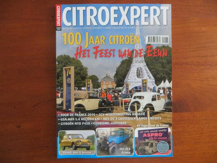 CitroExpert 137 Ami Service, Tour de France, GSA, HY, Boeken, Auto's | Folders en Tijdschriften, Nieuw, Citroën, Ophalen of Verzenden