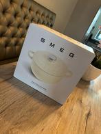 Smeg braadpan beige NIEUW!, Ophalen of Verzenden, Nieuw, Gietijzer, Koekenpan of Braadpan