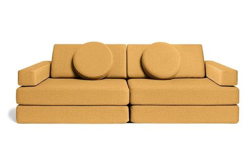 HeyShappy speelbank - 160 cm original - Mosterd kleur, Huis en Inrichting, Slaapkamer | Slaapbanken, Nieuw, Tweepersoons, Ophalen