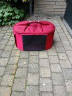 Rode dierendraagtas met zijvakje en meer draagbakken, Ophalen of Verzenden