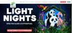 Ticket Light Nights van Ouwehands Dierenpark 15,- per ticket, Tickets en Kaartjes, Eén persoon, Ticket of Toegangskaart
