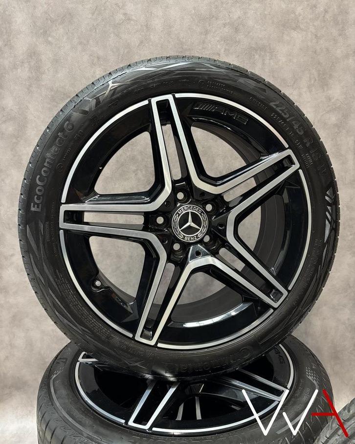 18” Mercedes-Benz A-Klasse / CLA AMG W177 / X118 wielenset, Auto-onderdelen, Banden en Velgen, Banden en Velgen, Zomerbanden, 18 inch