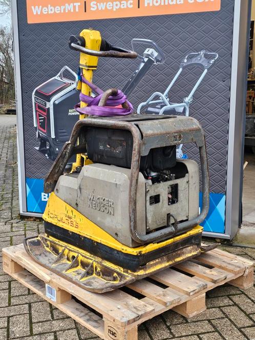 Trilplaat Wacker  Neuson DPU 6555, Doe-het-zelf en Verbouw, Gereedschap | Overige machines, Gebruikt, Ophalen